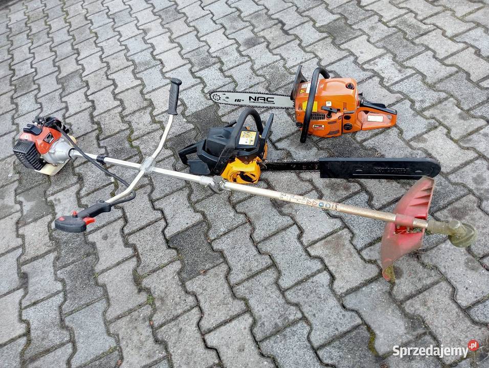 Piły łańcuchowe spalinowe 2 x kosa spalinowa Jaworzno