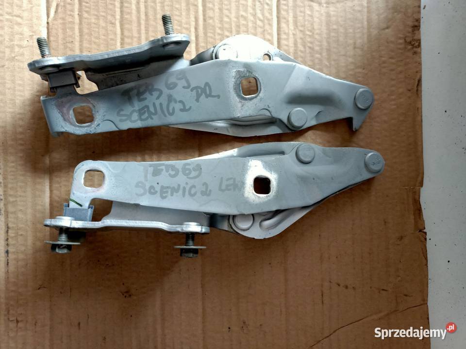 zawiasy maski Renault scenic II 2 teb69 osobowe zachodniopomorskie Szczecin