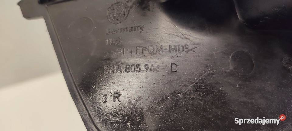 VW TIGUAN II SPOILER NADKOLA PRAWY PRZÓD Spoilery