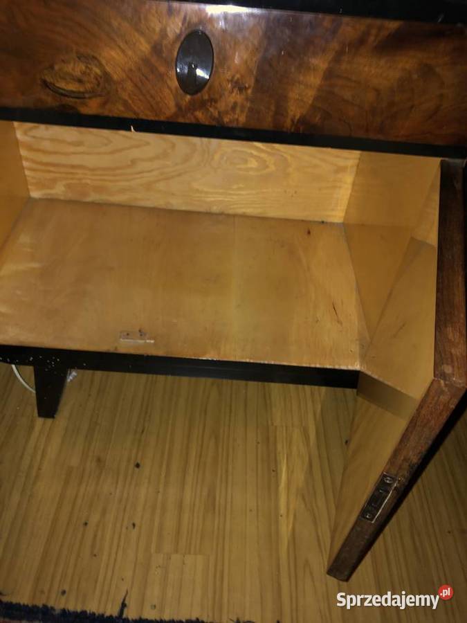 Kredens etażerka barek przeszklona Vintage PRL Kalwaria Zebrzydowska sprzedam