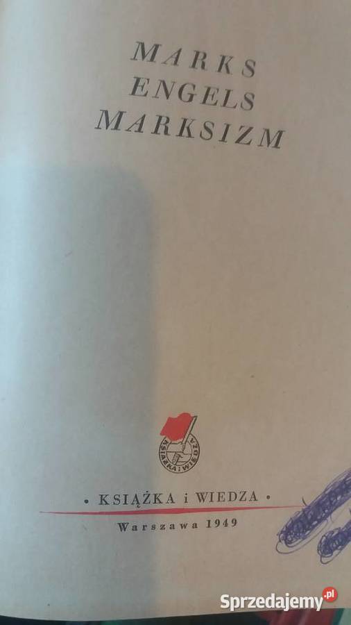 Lenin Marks Engels marksizm rosyjskie książki Warszawa