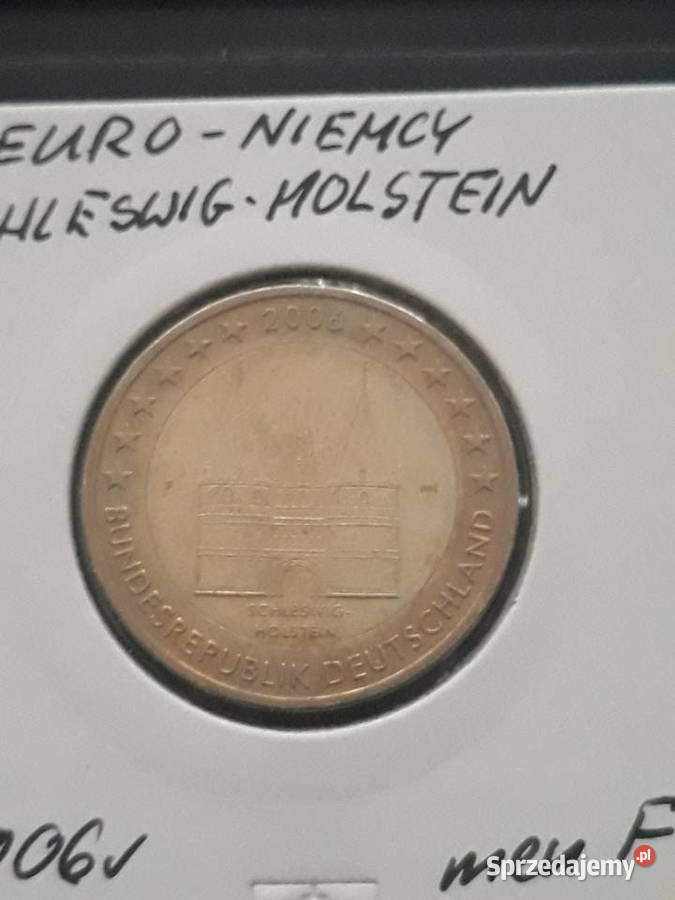 2 Euro Niemcy Schleswig Holstein 2006 rmen F Konin
