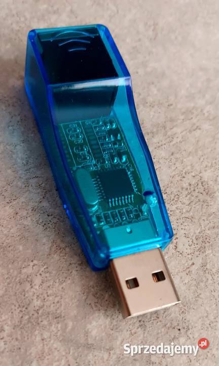 PC USB do RJ45 Gniazdo do Ethernet Internet RJ45 Opole