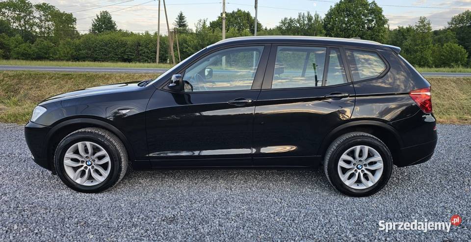 BMW X3 F25 PIĘKNA AUTOMAT 4x4 czarny Latoszyn