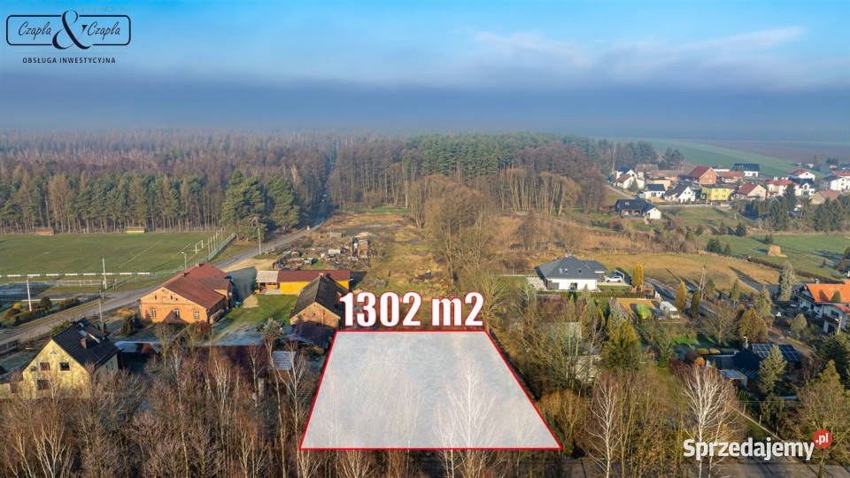 Działka Łącza 1302m2 sprzedam