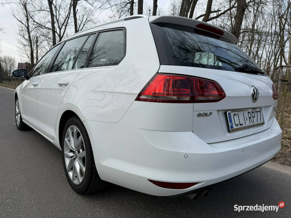 Volkswagen Golf VII 20 TDI 150 Automat DSG Super relingi dachowe Józefkowo