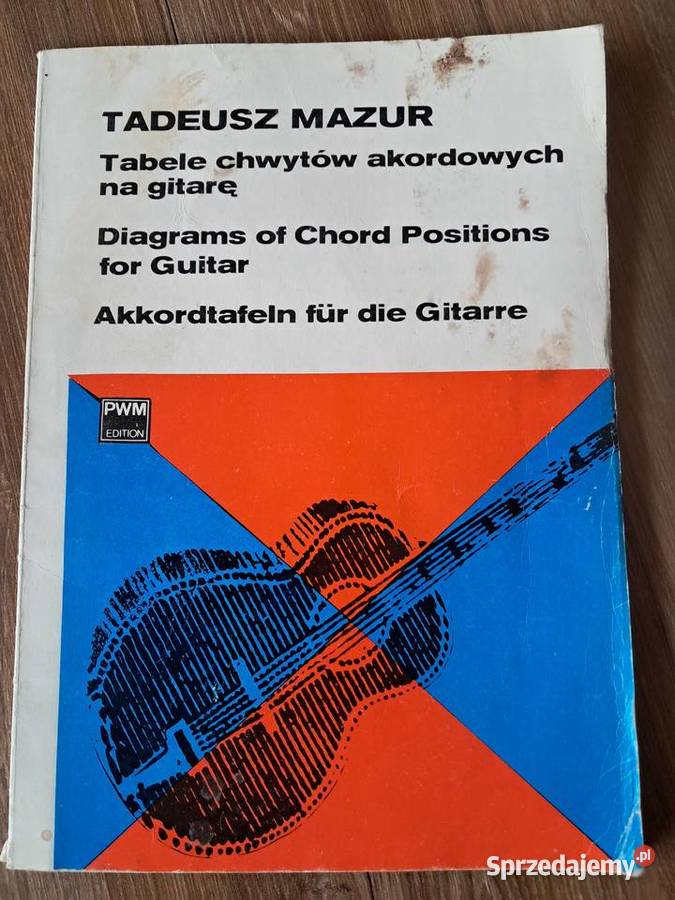 5 książek do nauki gry na gitarze z lat 7080 Pozostałe Sandomierz sprzedam