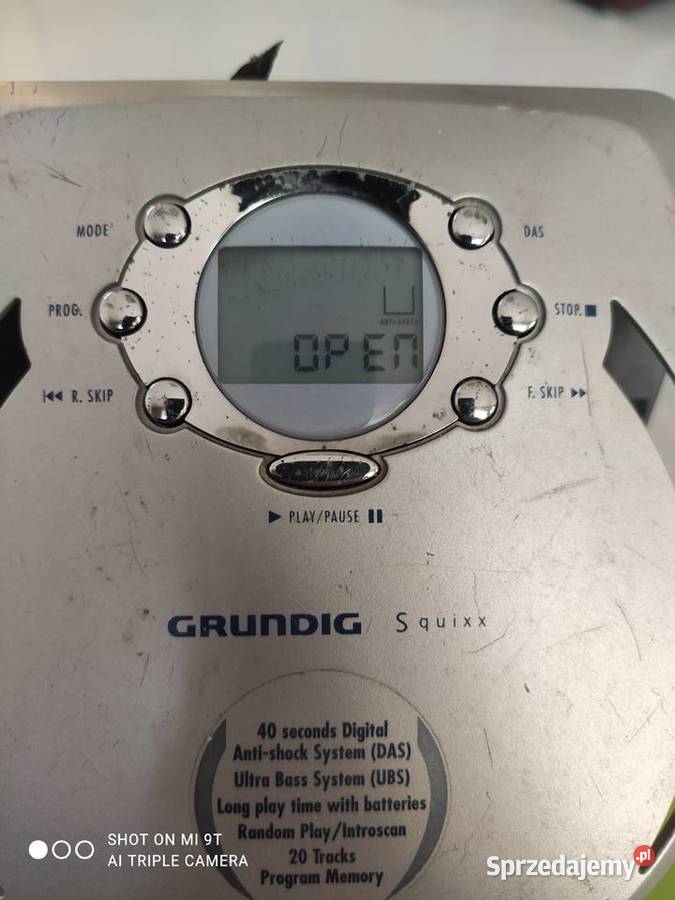 Odtwarzacz CD Discman GRUNDIG SQUIXX CDP 4102 AS Białystok