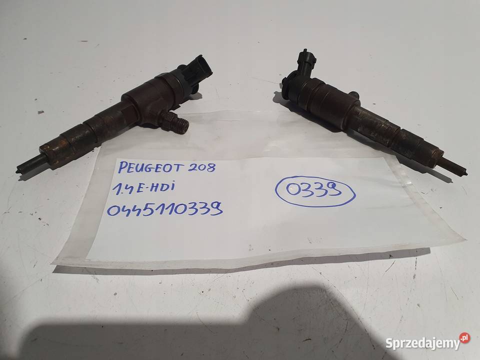 WTRYSKIWACZ wtrysk Citroen C3 II Peugeot 206 207 Wtryskiwacze Chełm sprzedam
