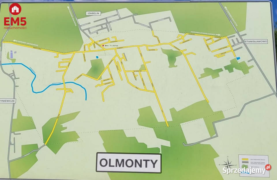 Grunt 3300m2 Olmonty
