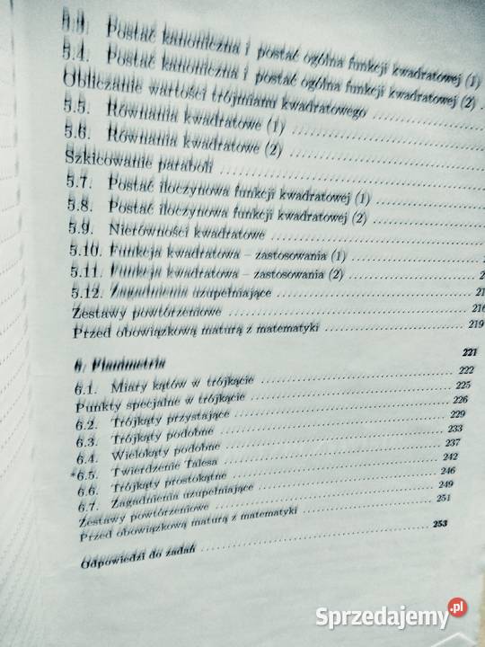 Matematyka 1 podręcznik ponadgimnazjalne szkolne Warszawa