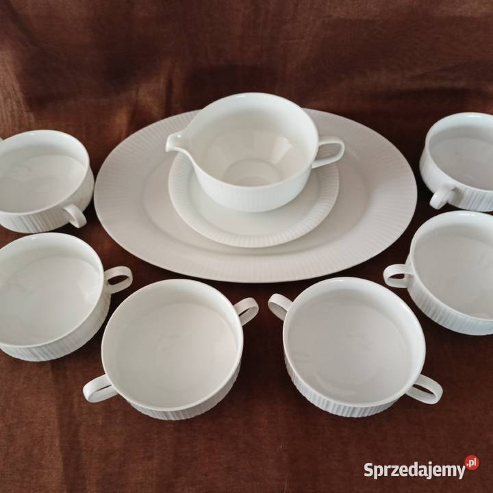 Serwis bulionówek ROSENTHAL GERMANY na 6 os Porcelana i szkło Mikołów