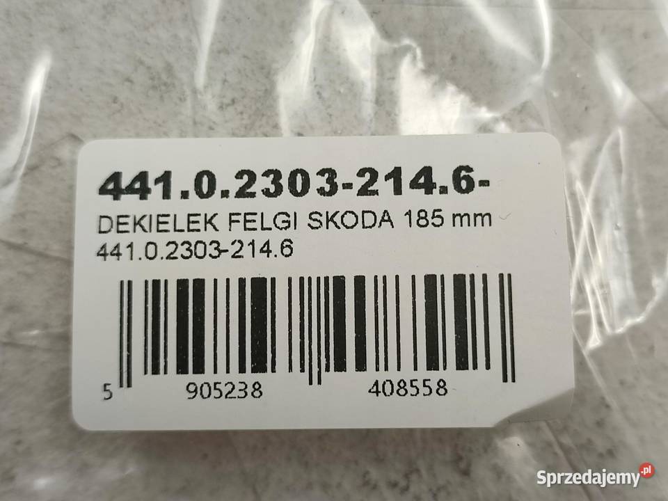 DEKIELEK FELGI 185mm 135mm SKODA FELICIA