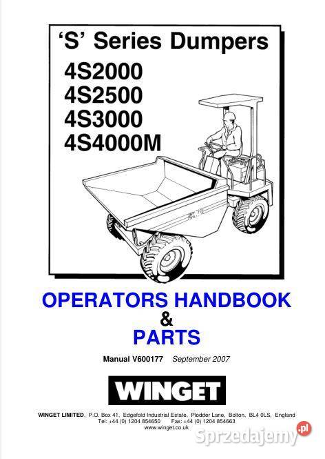 Thwaites 4S 4S2000 4S2500 423000 4S4000M Kielce