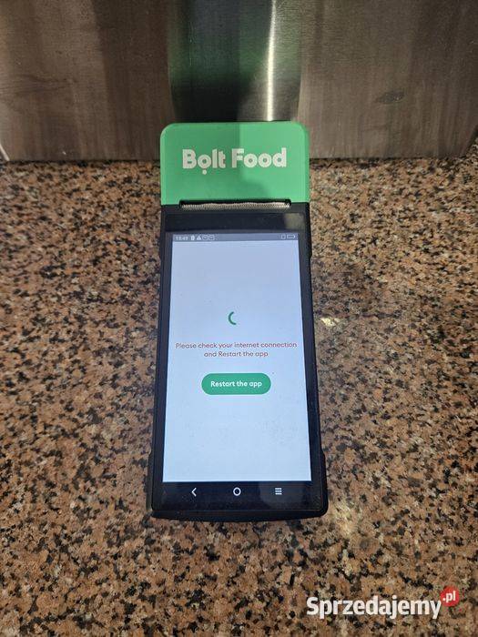 Terminal z drukarką termiczną SUNMI V2 Pro Gastronomia Góra