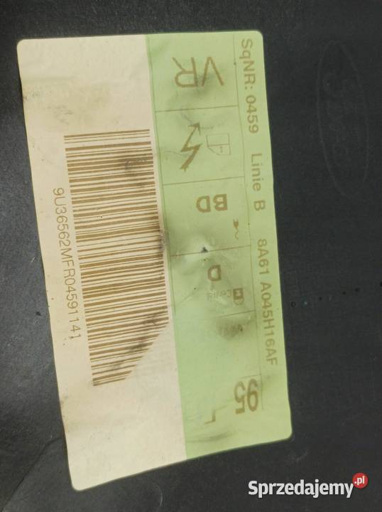 MECHANIZM SZYBY PRAWY PRZÓD 5D 8A61A045H16AF Rok produkcji 2009 świętokrzyskie