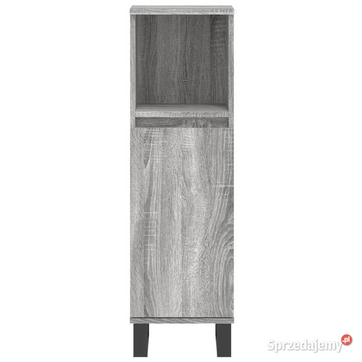 Szafka łazienkowa szary dąb sonoma 30x30x100 Warszawa