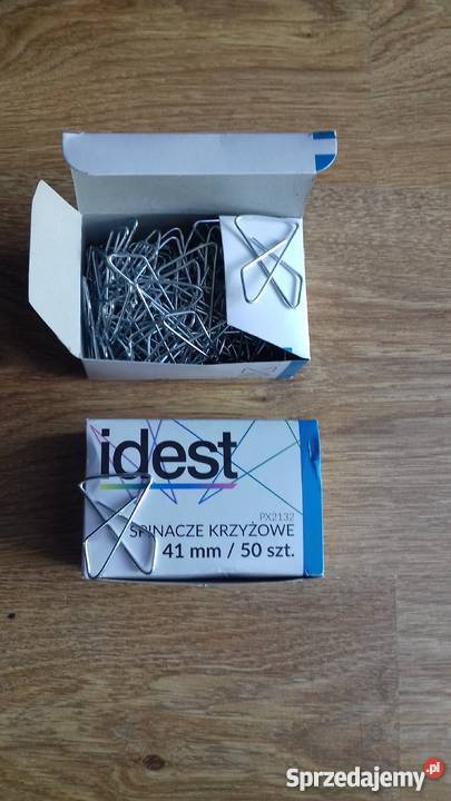 Klipsy biurowe do papieru IDEST Iława sprzedam