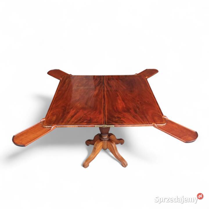 Unikatowy Stolik Karciak Biedermeier rozkładany sprzedam