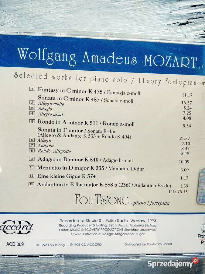 Mozart Sonata Rondo muzyka klasyczna