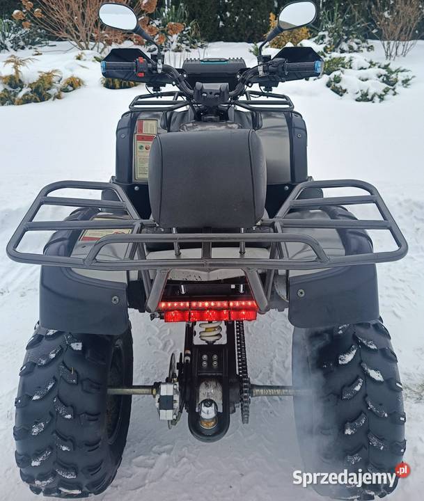 Quad Barton 200 11 bagażnik Ponikiew Duża