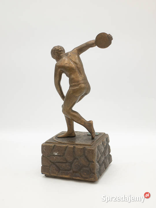 Figura pamiątkowa dyskobola Poznań 1976 wielkopolskie