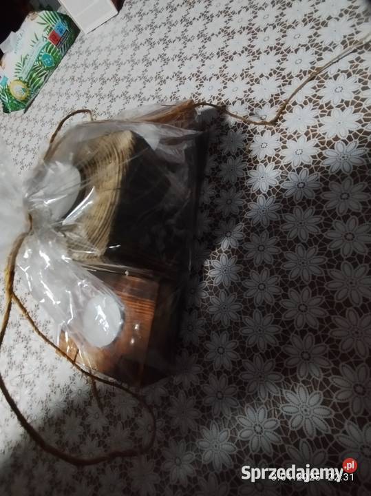 Świecznik drewniany idealnie na prezent Kcynia sprzedam