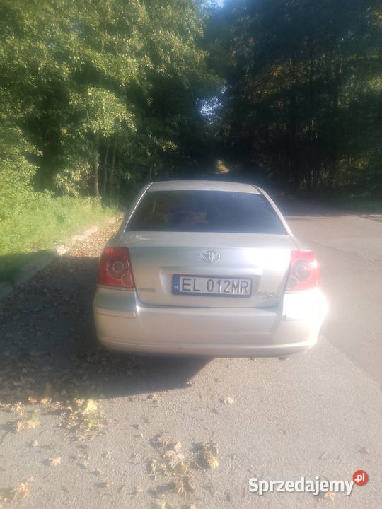 Auto toyota Avensis 2007 Rok produkcji 2007 Łódź