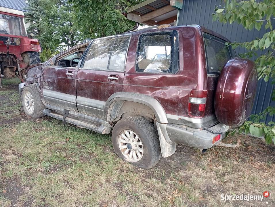 2000 Isuzu Trooper 30 DTi dachowaniu Opel diesel Chobędza sprzedam