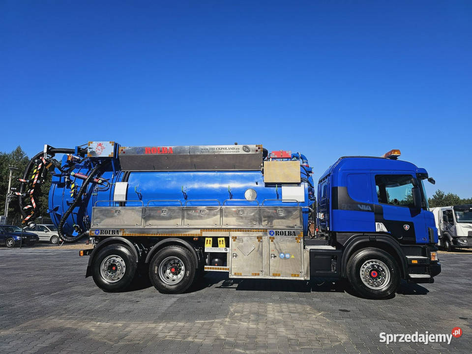Scania WUKO ROLBA DO CZYSZCZENIA KANAŁÓW KOMBI Daleszyce