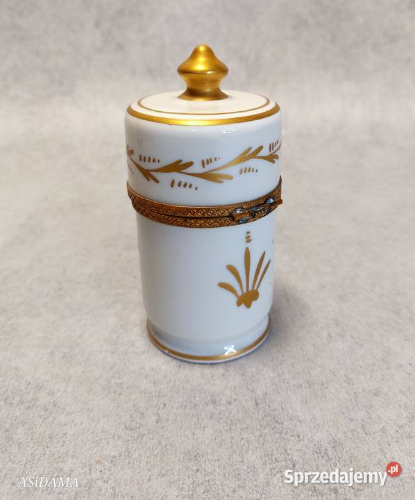 LIMOGES Napoleon Puzdro Słoiczek kosmetyczny Dobrzany