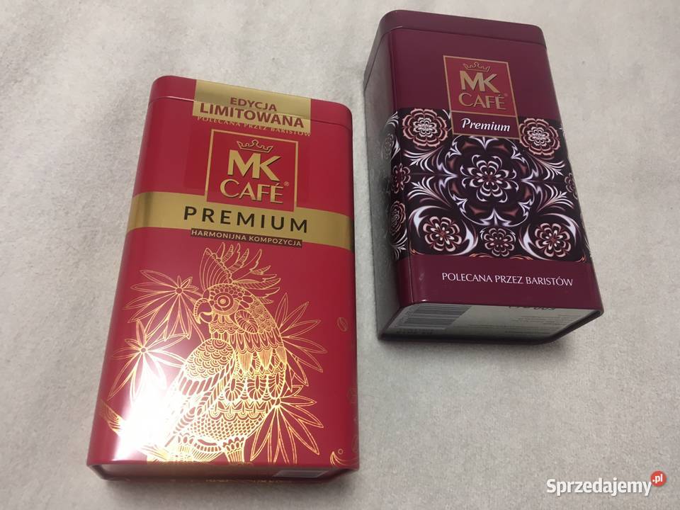 Puszki puszka kawie kawa MK CAFE Kołobrzeg