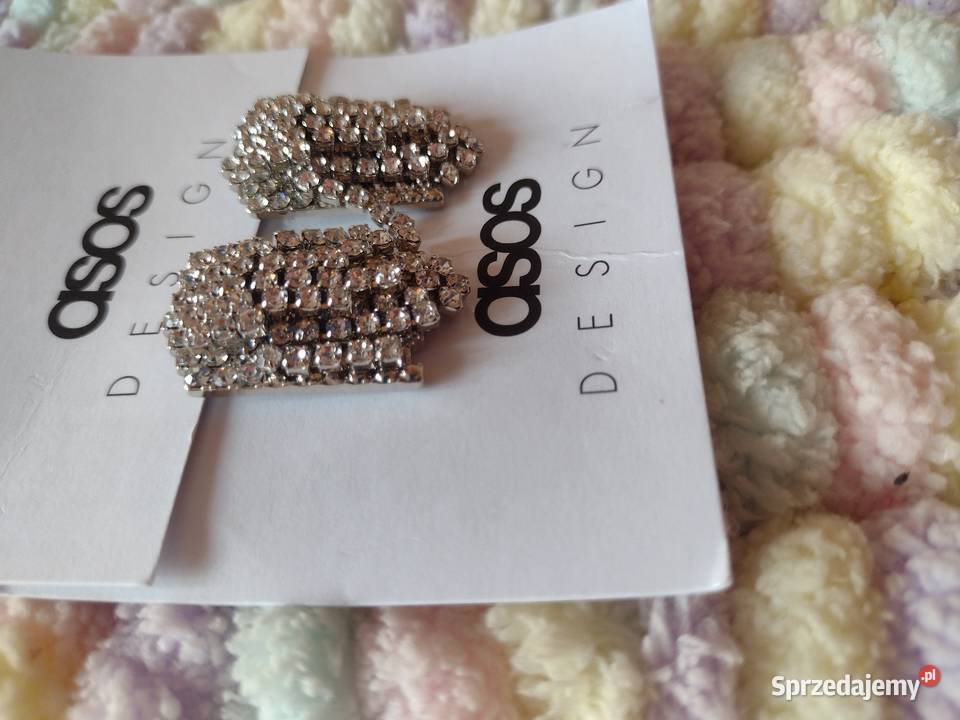 ASOS Bogato zdobione kolczyki wieczorowe z Dla kobiet