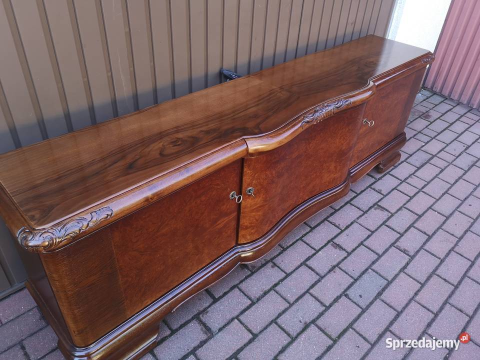 Komoda ARTDECO Orzech Niska RTV Unikat 203 Stara Swarzędz