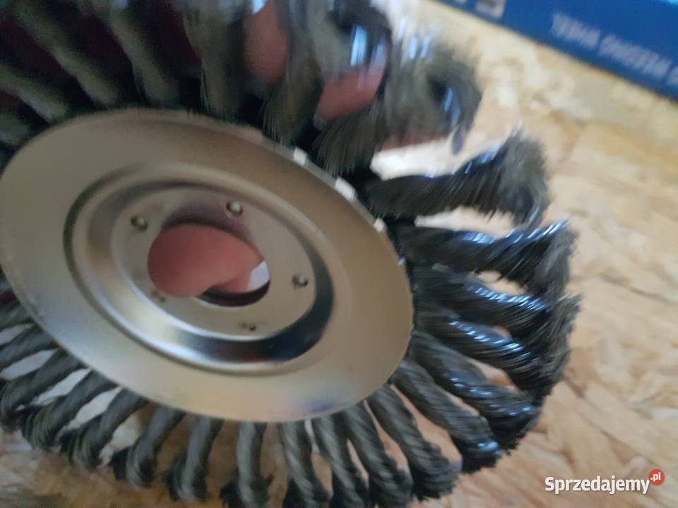 SZCZOTKA DRUCIANA DO KOSY 160 mm DRUCIAK TARCZA Spalinowe wielkopolskie Głogowa