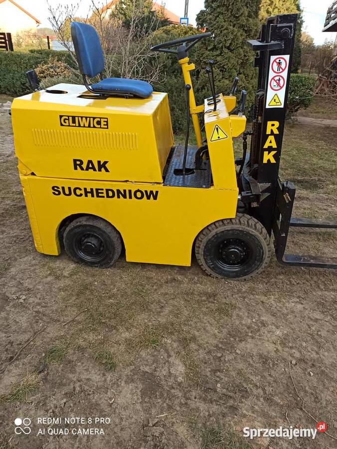 Wózek widłowy RAK Czarna