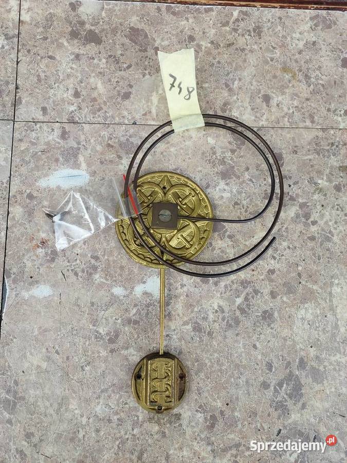 748 Gong spiralny starego zegara ściennego GB Tczew