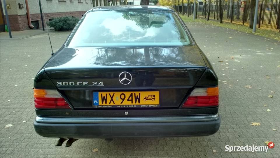 Mercedes 300ce 24v manual pojazd zabytkowy Warszawa sprzedam