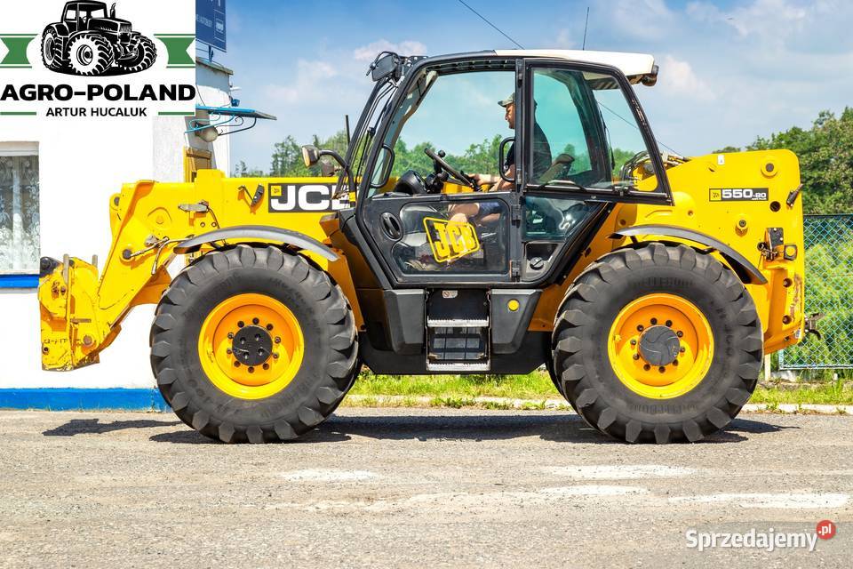 LADOWARKA TELESKOPOWA JCB 55080 AGRI PLUS 2012 JCB Ładowarki rolnicze dolnośląskie