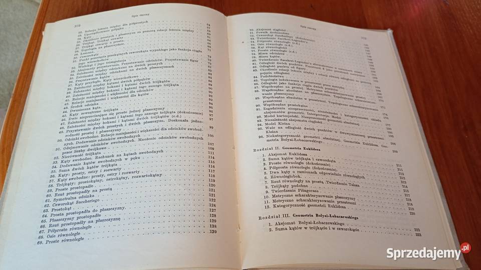 Podstawy geometrii Karol Borsuk Wanda Szmielew