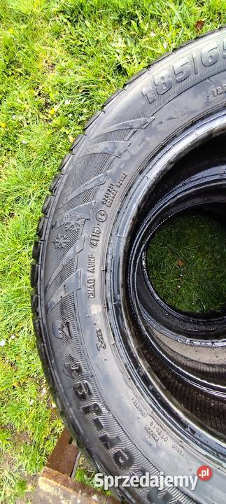 Sprzedam opony zimowe 18565 R15 4 w stanie b Jaktorów
