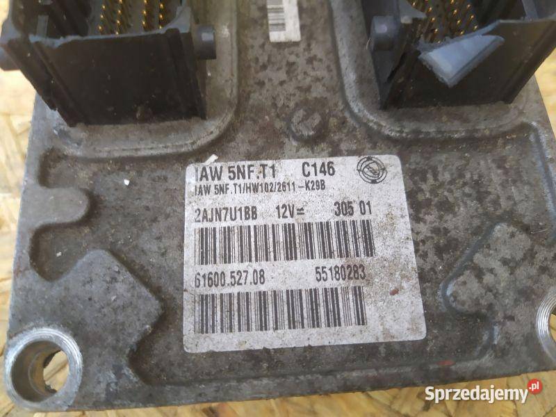 STEROWNIK SILNIKA KOMPUTER FIAT STILO 16 16V Czujniki i sterowniki