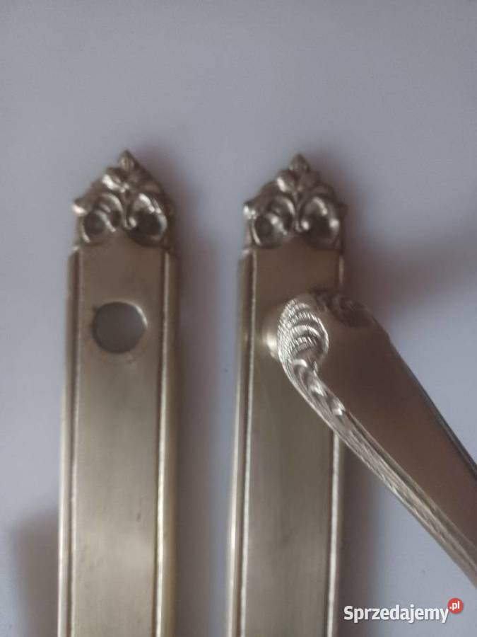 Klamki i szyldy Mosiądz Klamki i uchwyty Dom i Ogród Poznań