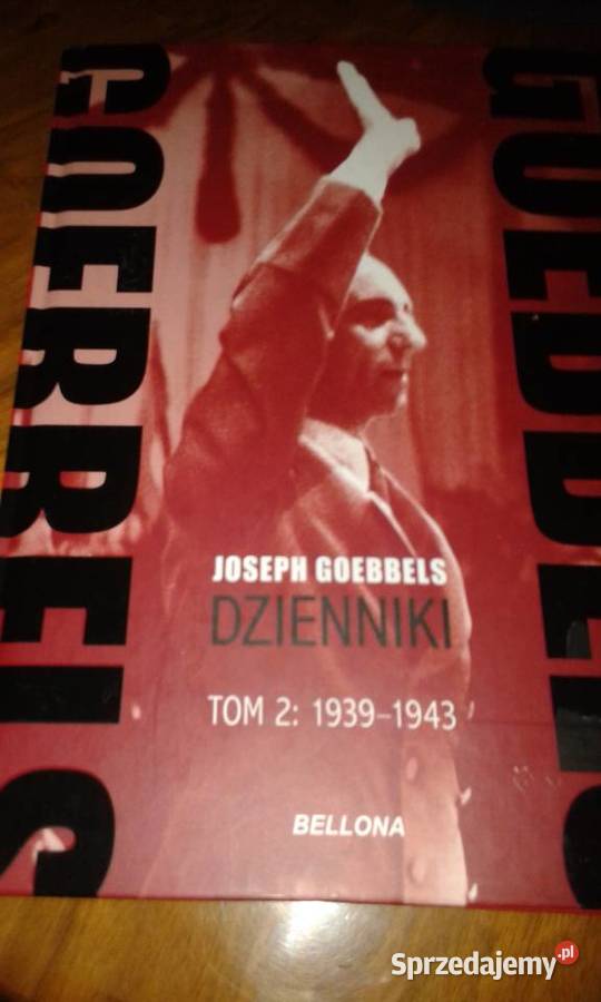 Goebbels Dzienniki tom II łódzkie