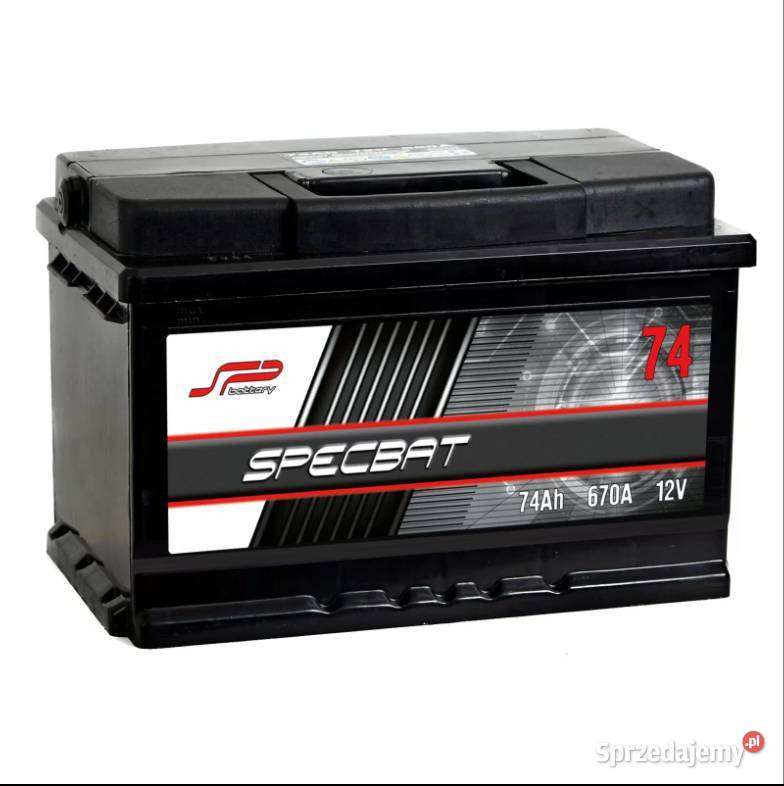 SPECBAT 74Ah 670A EN Darmowy dowóz akumulatory Łęczna sprzedam