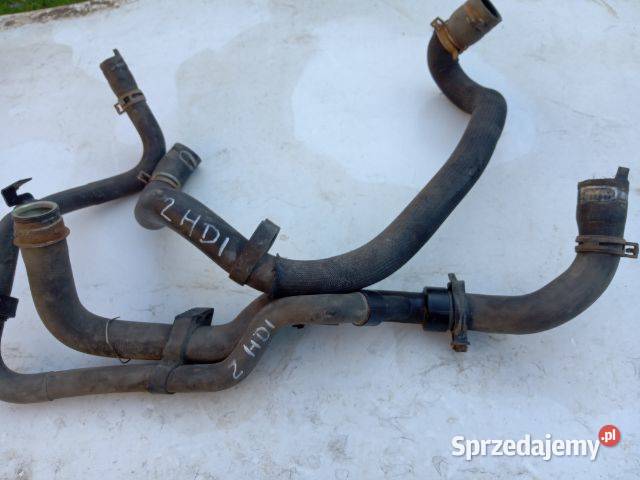 Przewody wodne oryg BerlingoPeugeot 19D 2 Hdi małopolskie Wronin