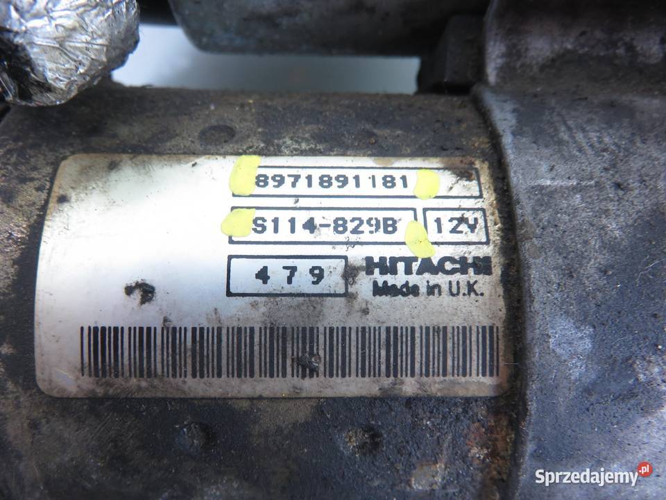 ROZRUSZNIK OPEL ASTRA II G 17 DTI 8971891181 sprzedam