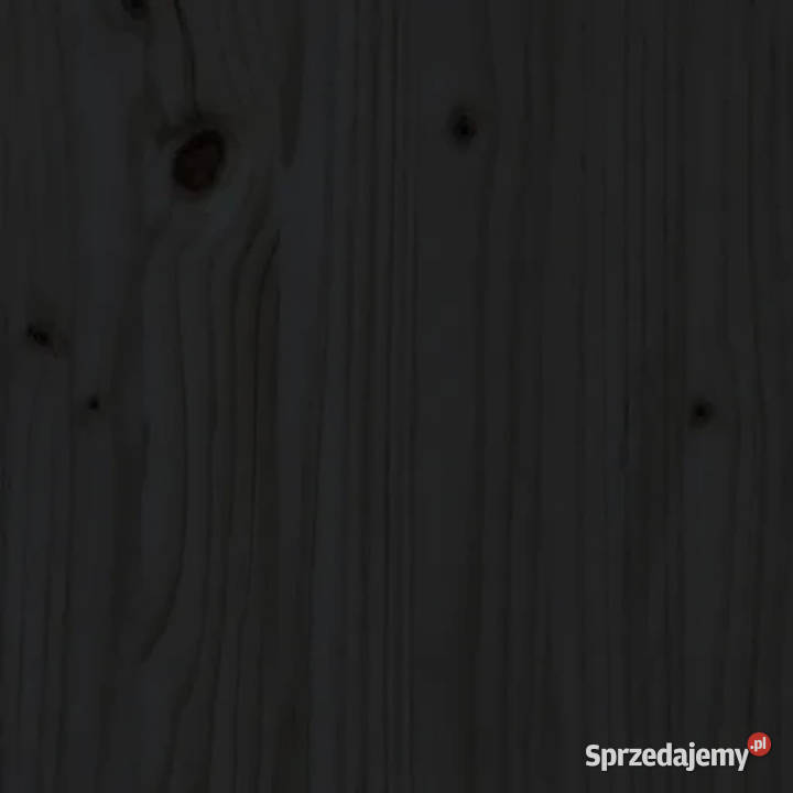 Wezgłowie łóżka czarne 141x4x100 lite drewno mazowieckie Warszawa sprzedam