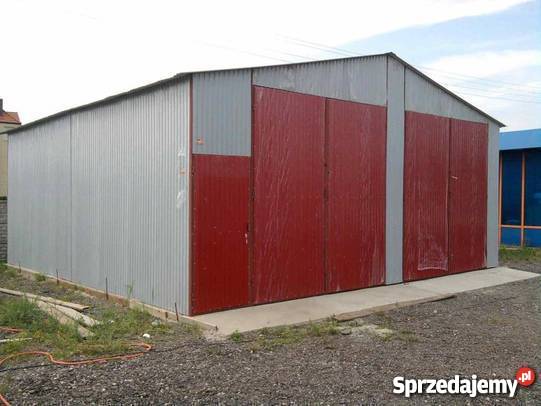 Garaż Blaszany Garaże Blaszane 8x20 Każdy Wymiar małopolskie Biecz