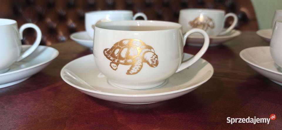 filiżanki sygnowane okazja Chorzew